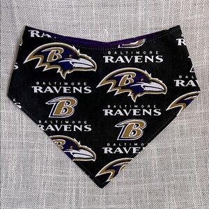 Baltimore Ravens Dog Bandana-Size M